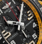 Breitling - Endurance Pro SuperQuartz Chronograph 44mm Breitlight and Rubber Watch, Ref. No. X82310A41B1S1 - Yellow
