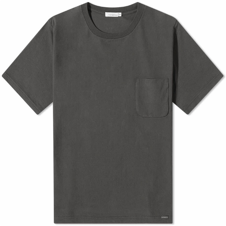 Photo: Nanamica Men's Pocket T-Shirt in Charcoal