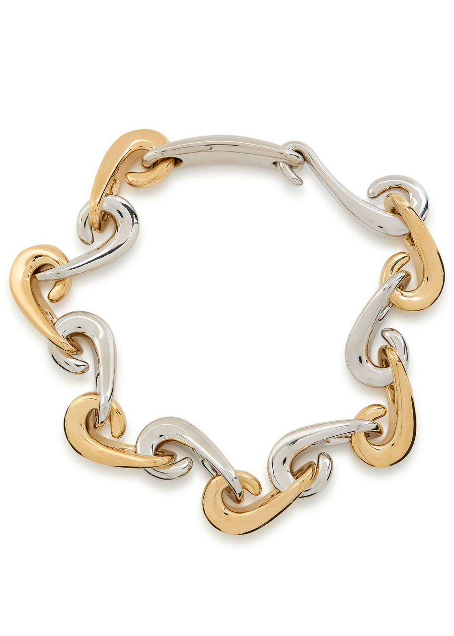 Rabanne Double XL Link Necklace - Gold - One Size Paco Rabanne