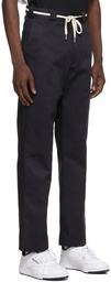 Drôle De Monsieur Navy 'Le Pantalon Twill' Trousers