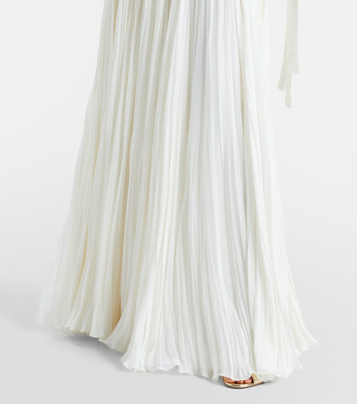 Marmar Halim Ana crêpe and chiffon gown