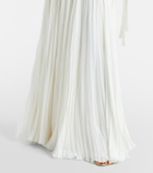 Marmar Halim Ana crêpe and chiffon gown