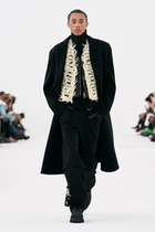 Givenchy Detachable wool pants with suspenders