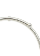 Timeless Pearly Bead Pendant Sterling Silver Hoop Necklace - Multicoloured - One Size
