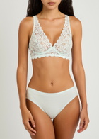 Hanro Cotton Seamless Briefs Light Blue
