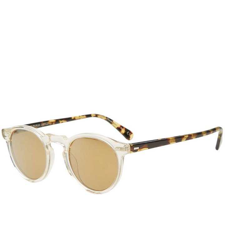 Photo: Oliver Peoples Gregory Peck Sunglasses Neutrals