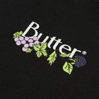 Butter Goods Men's Vine Classic Logo Pullover Hoody in Black