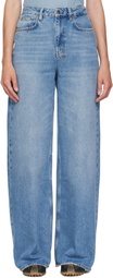 Ksubi Blue Baggy Strider Horizon Jeans