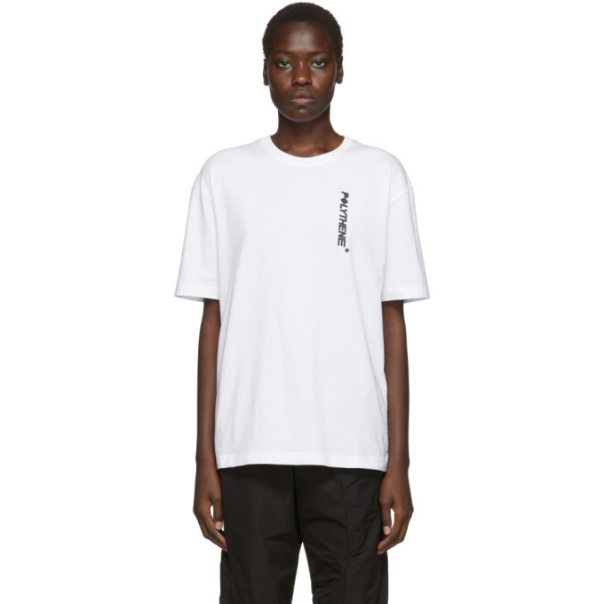 Polythene* Optics White Vertical T-Shirt