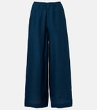 Eres Select linen wide-leg pants
