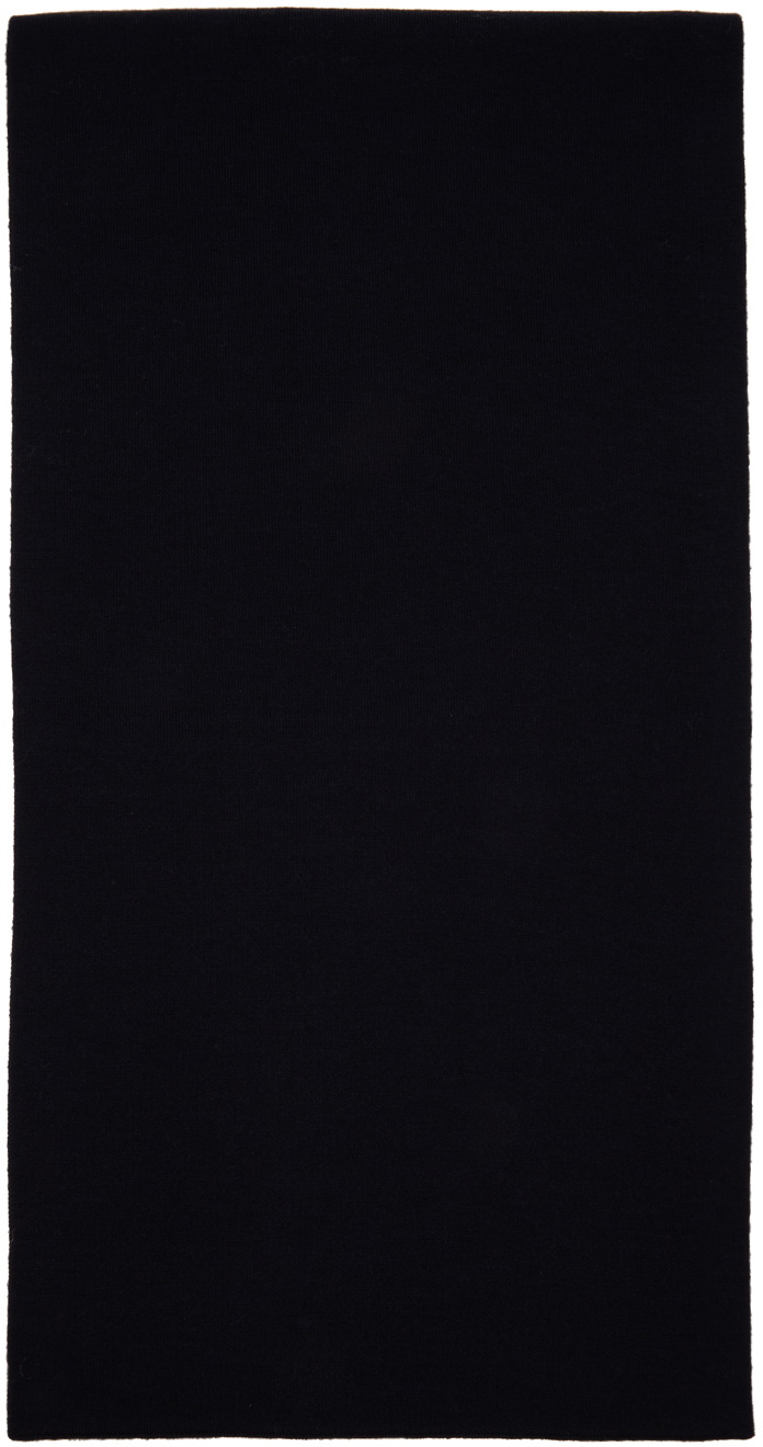 Studio Nicholson Black Padded Scarf Studio Nicholson