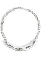 Agmes Astrid Sterling Silver Choker - One Size