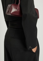 Alaïa Cropped Silk and Stretch-wool Jacket Black