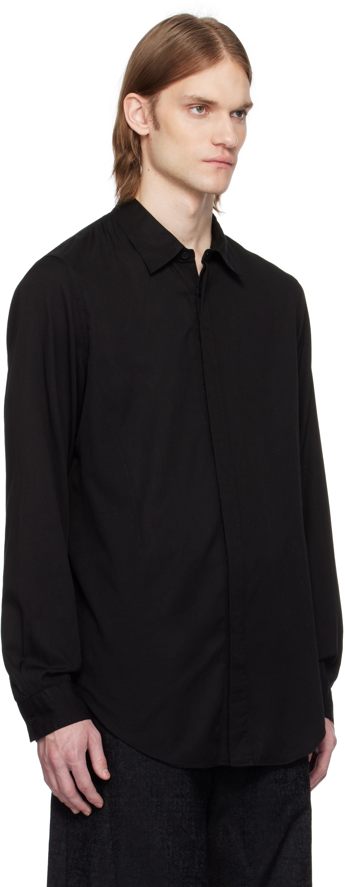 Julius Black Formal Shirt