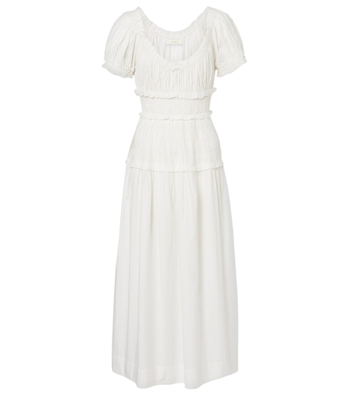Photo: Dôen Leanne cotton poplin midi dress