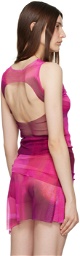 Paula Canovas Del Vas Pink Cutout Top
