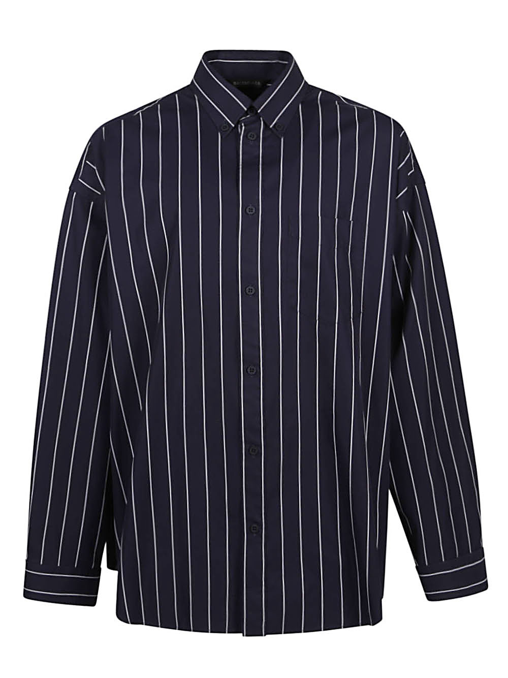 BALENCIAGA - Striped Cotton Shirt Balenciaga