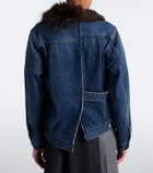 Sacai Asymmetric denim jacket
