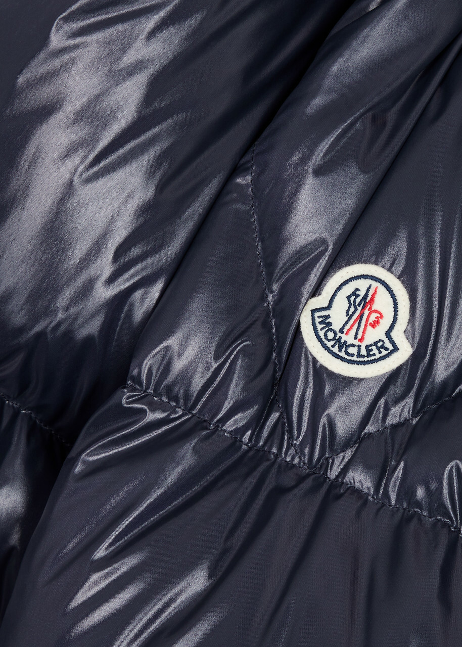 Moncler Baise Quilted Shell Jacket Navy Moncler