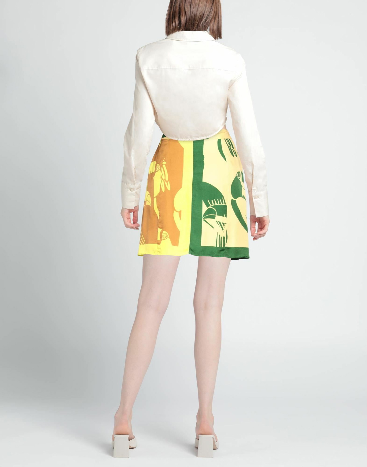 Farm Rio Womens Mini skirt Sand