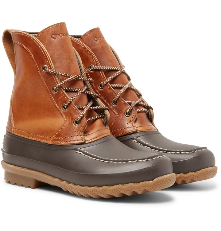 Photo: Quoddy - Field Waterproof Leather and EVA Boots - Brown