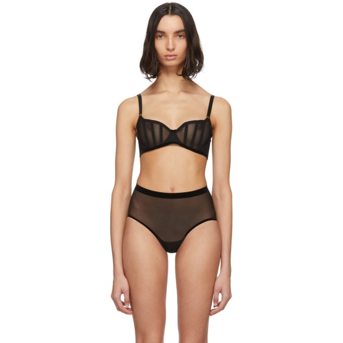 Photo: Wolford Black Elsa Bra