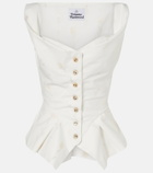 Vivienne Westwood Monday floral cotton-blend vest