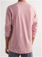 James Perse - Loopback Supima Cotton-Jersey Sweatshirt - Pink