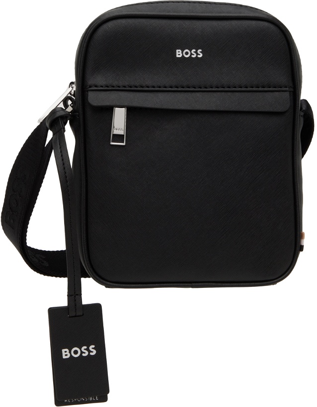 Photo: BOSS Black Structured Reporter Bag