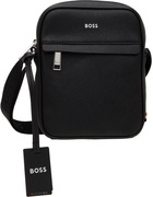 BOSS Black Structured Reporter Bag