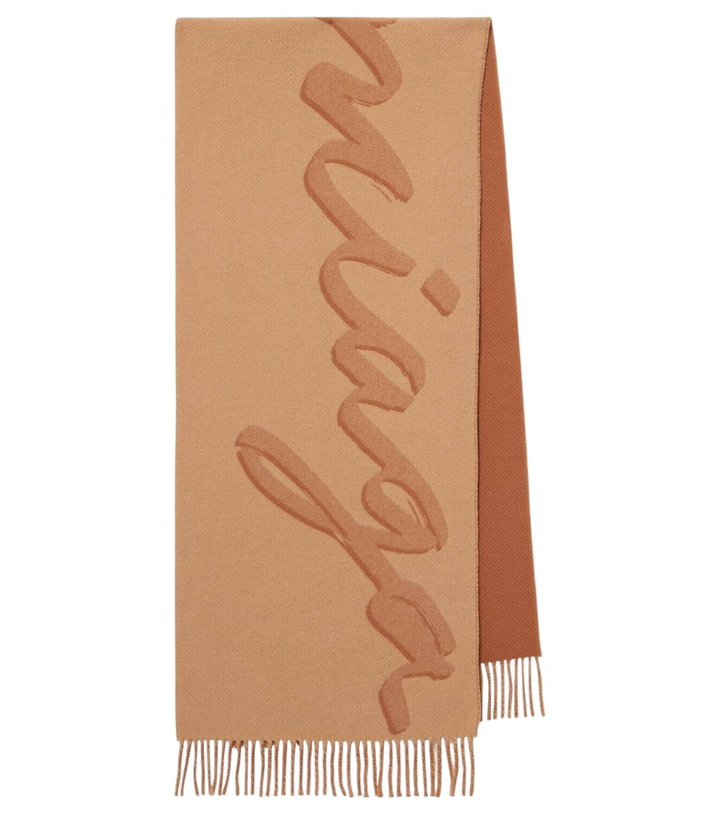 Photo: Balenciaga Wool and cashmere scarf