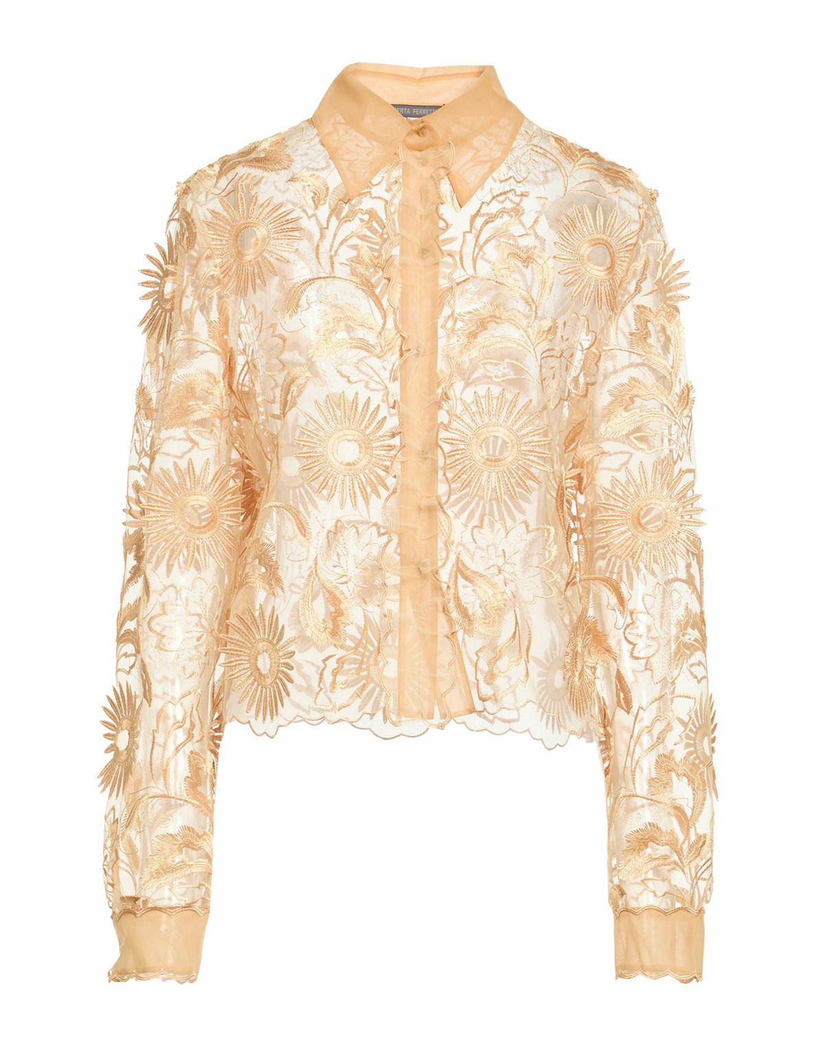 Alberta Ferretti Womens Shirt Sand