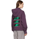 Perks and Mini Purple Logo Aiden Hoodie