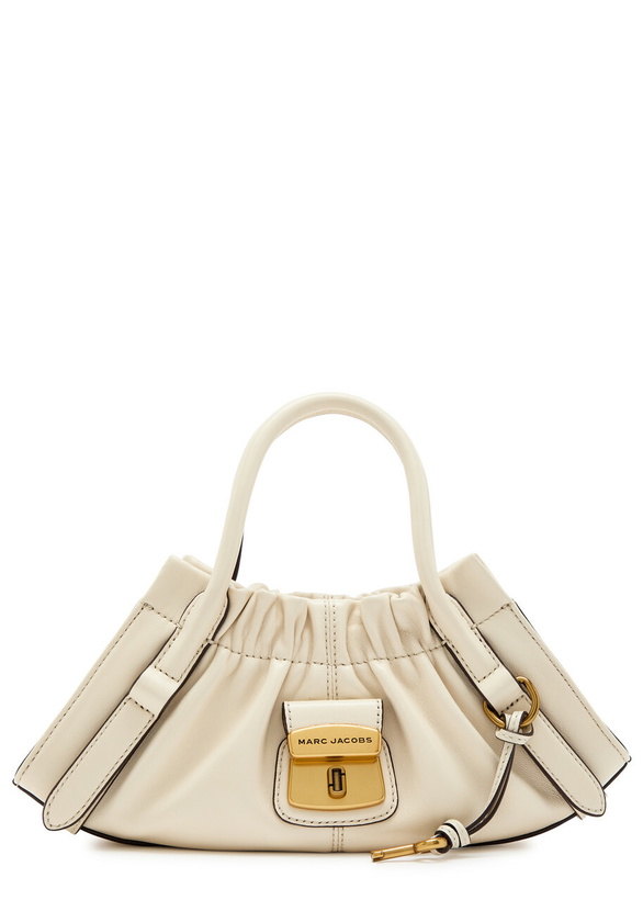 Photo: Marc Jacobs The Satchel Small Leather Satchel bag - Cream - One Size