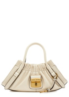 Marc Jacobs The Satchel Small Leather Satchel bag - Cream - One Size