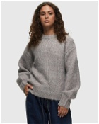 Envii Enporter Ls O N Knit 7116 Grey - Womens - Pullovers