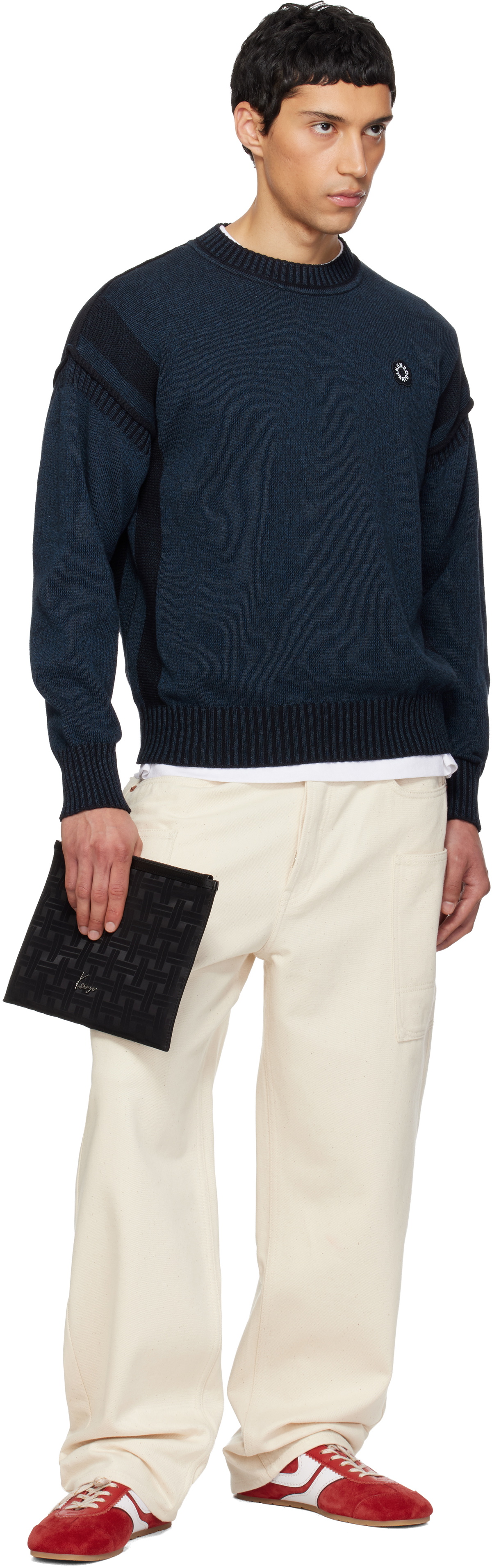 Kenzo Black Kenzo Paris 'KENZO Mura' Large Pouch