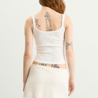 Fruity Booty Women's Ditsy Floral Vest in White