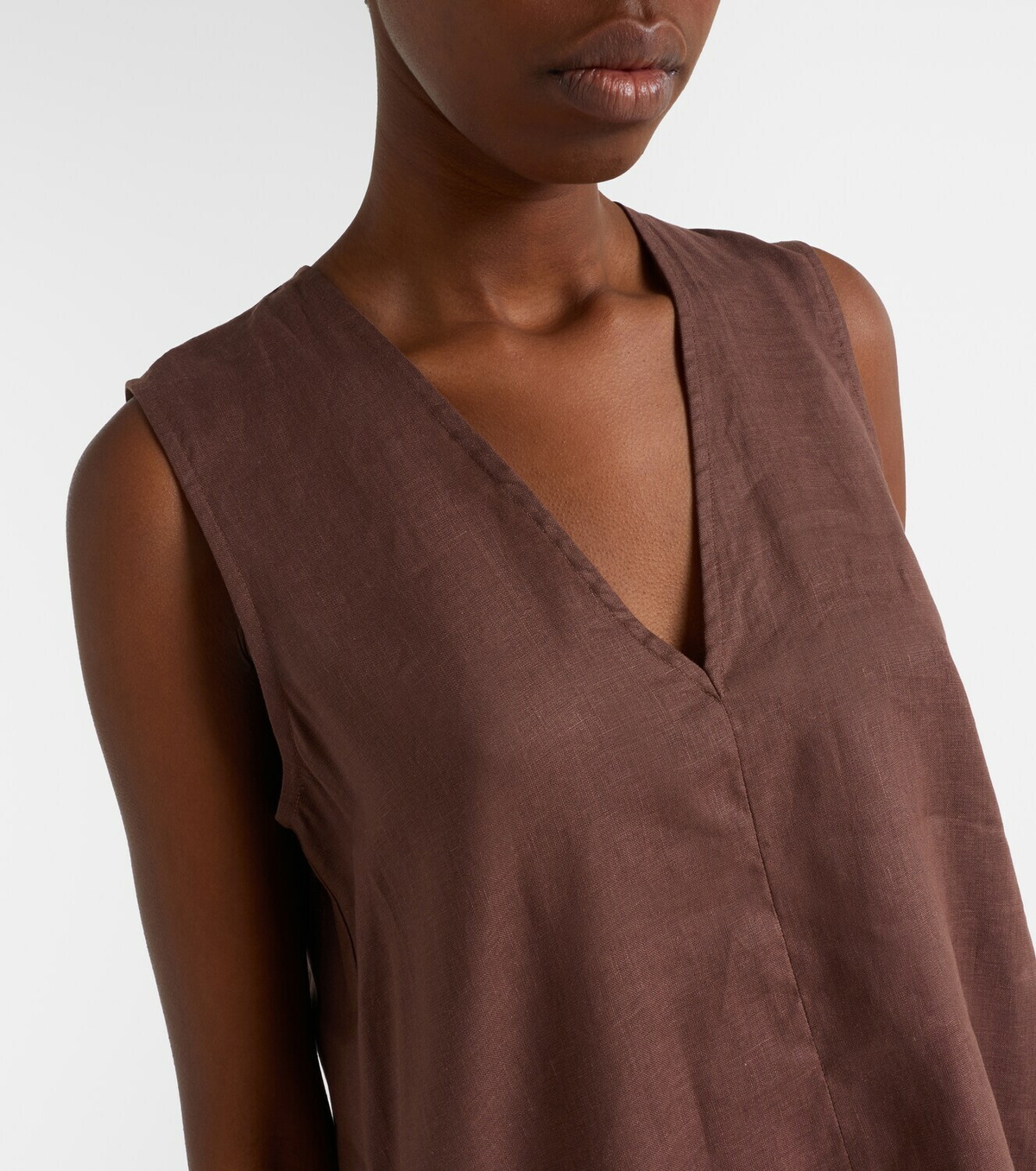 Asceno Derya linen minidress