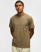 Lacoste T Shirt Brown - Mens - Shortsleeves