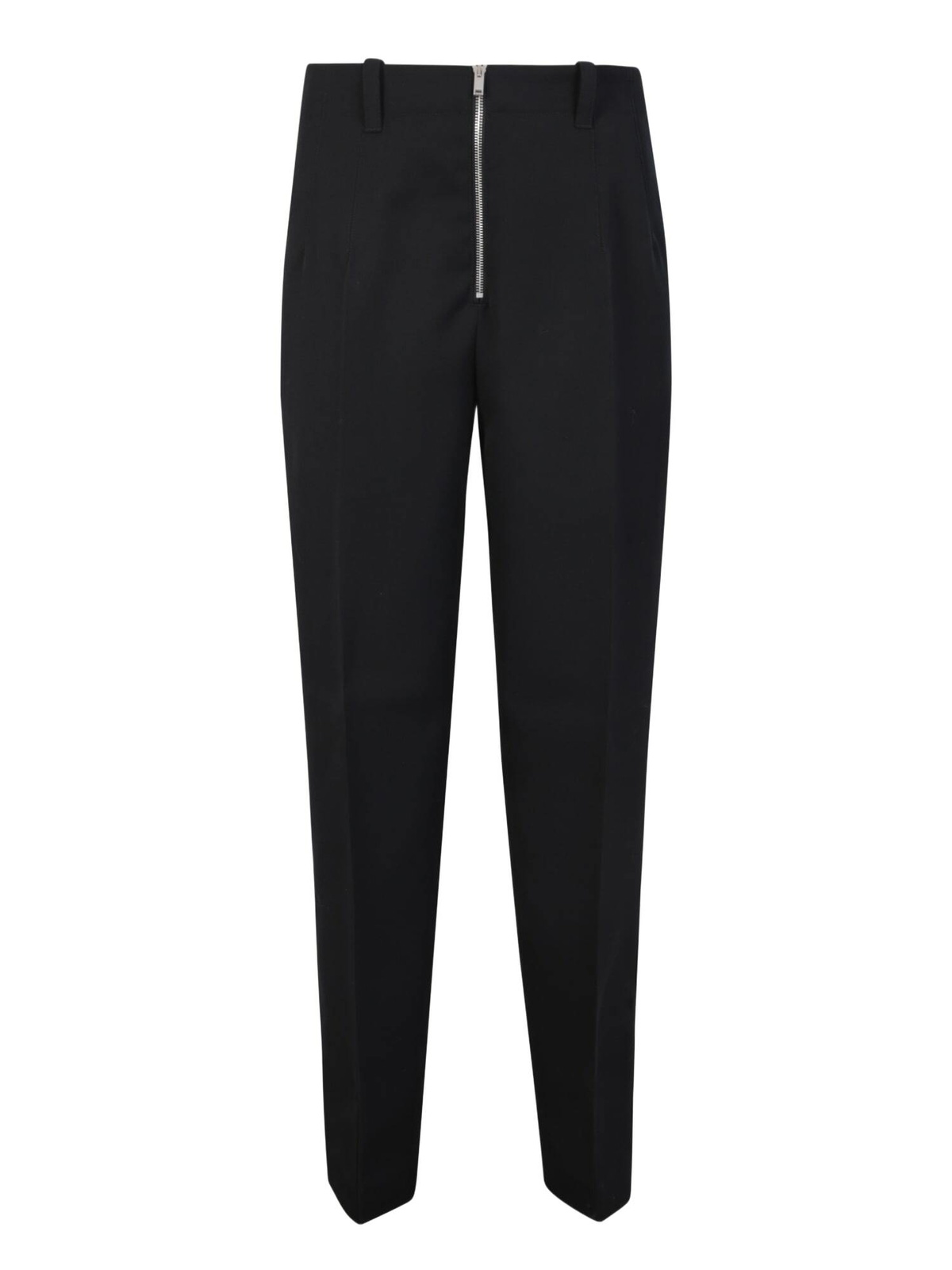 Jil Sander Zip Trousers In Black Jil Sander