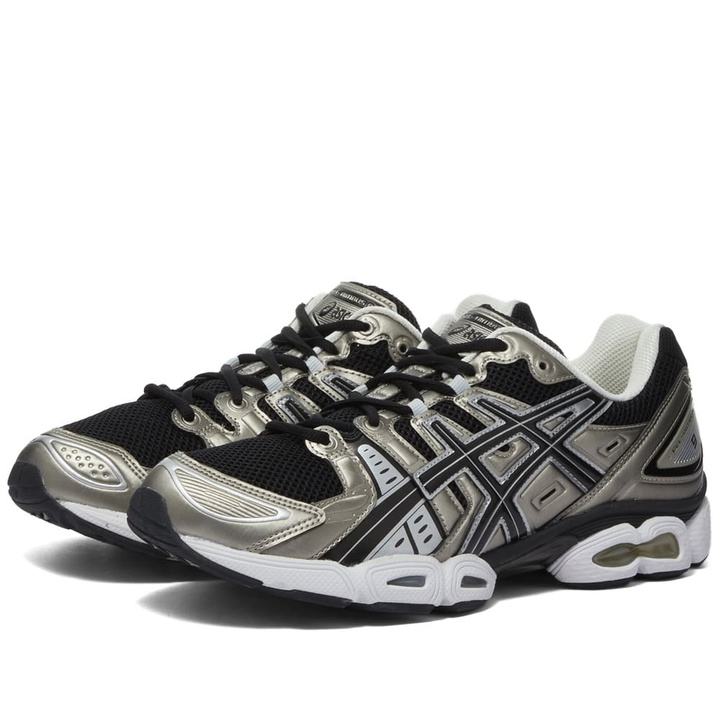 Photo: Asics Men's Gel-Nimbus 9 Sneakers in Frosted Almond/Black