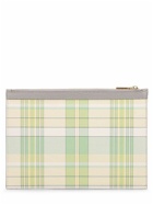 THOM BROWNE - Small Striped Leather Document Holder