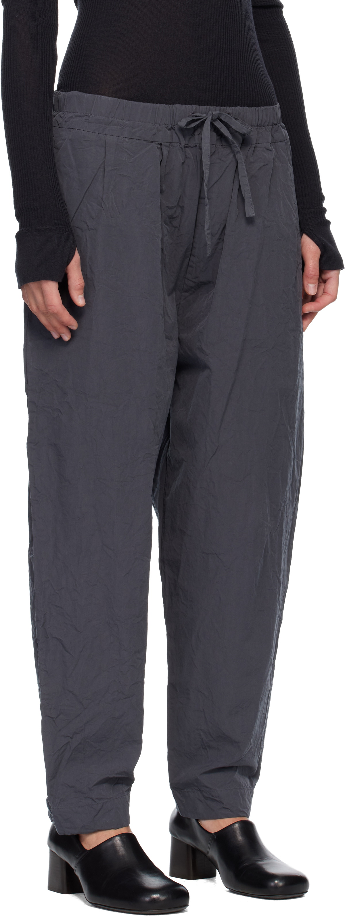 CASEY CASEY Navy Tippy Trousers