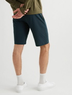Paul Smith - Logo-Embroidered Cotton-Jersey Drawstring Shorts - Blue