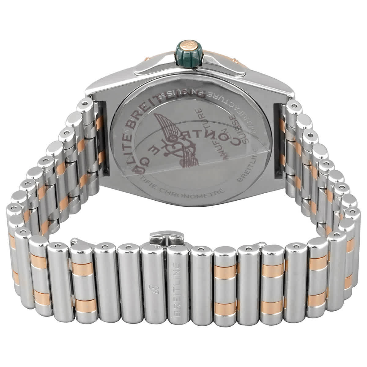 Breitling Chronomat Automatic Chronometer Diamond Green Dial Unisex Watch U17356531L1U1