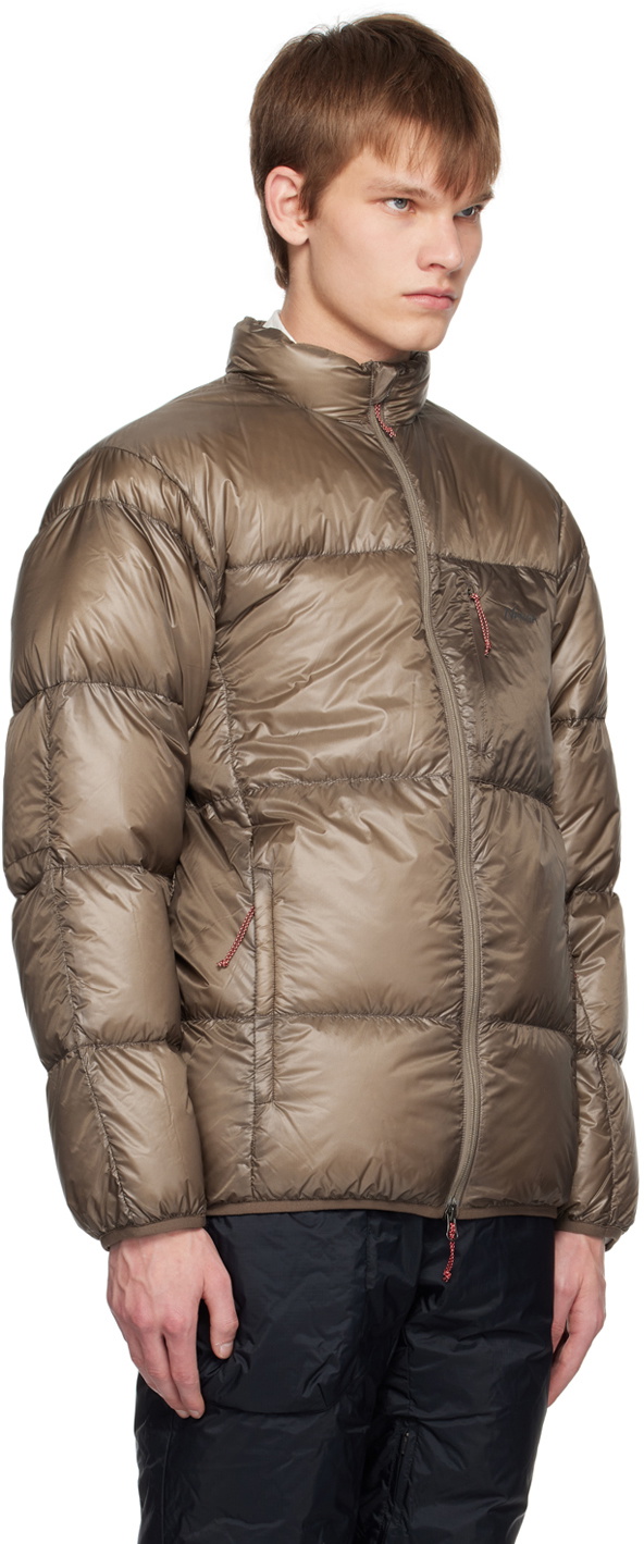 Nanga Taupe Mountain Lodge Down Jacket Nanga