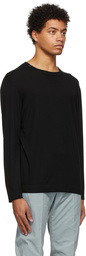 Brunello Cucinelli Black Fine Gauge Sweater