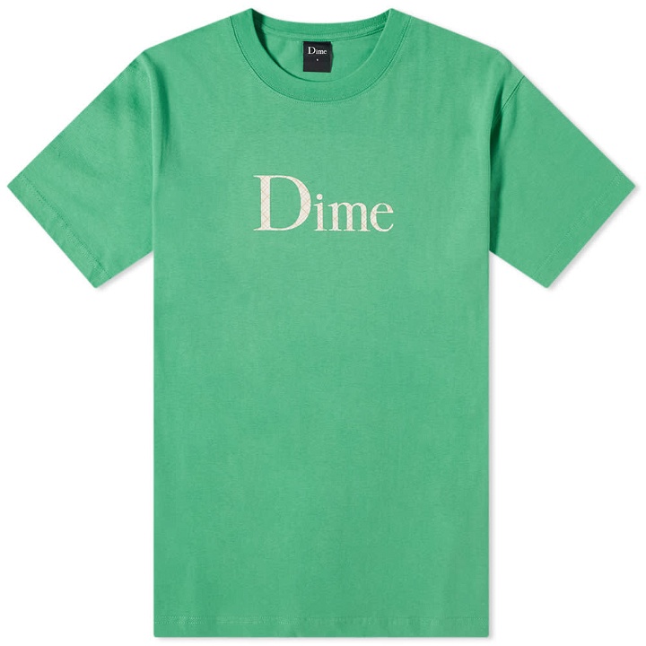 Photo: Dime Classic Plaid Logo Tee