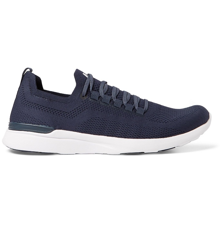 Photo: APL Athletic Propulsion Labs - Breeze TechLoom Running Sneakers - Blue